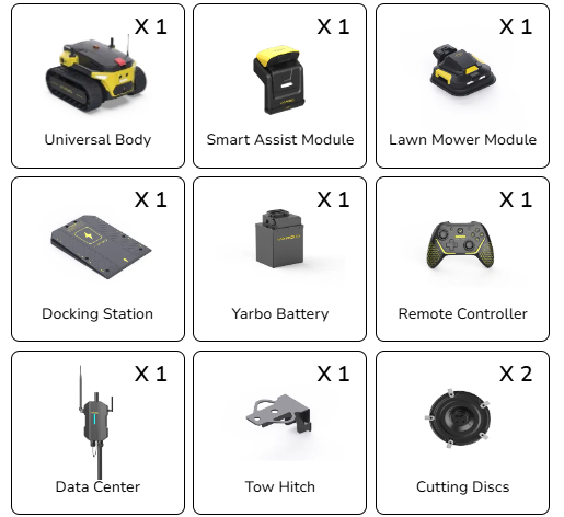 Yarbo Mower Smart Robotic Lawn Mower with App Control
