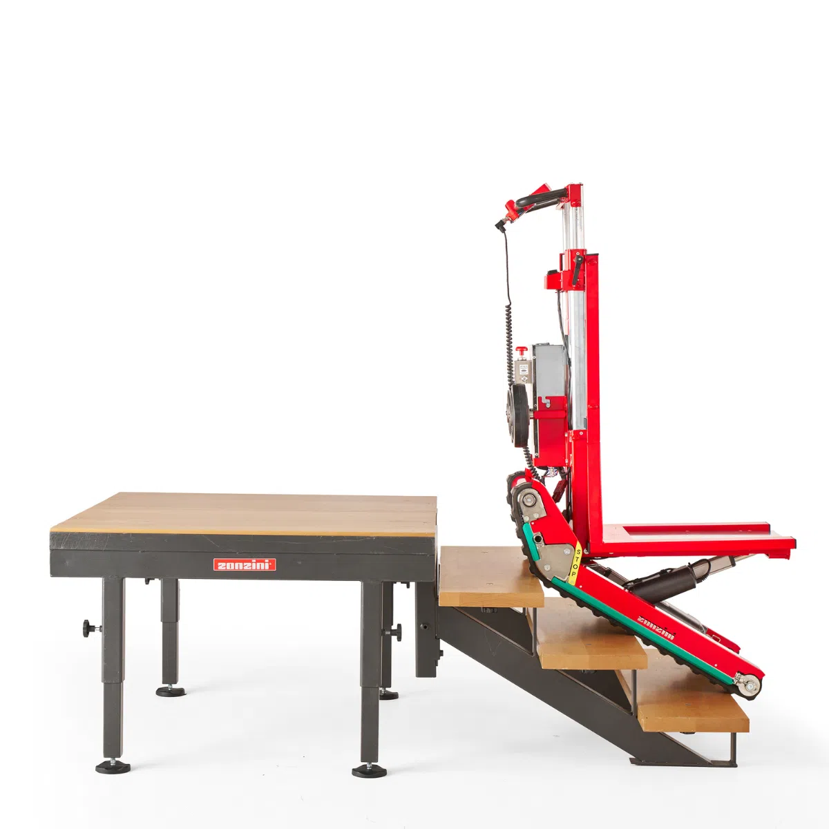 Zonzini Domino Plasmoid Lift electric stair crawler, alternate view
