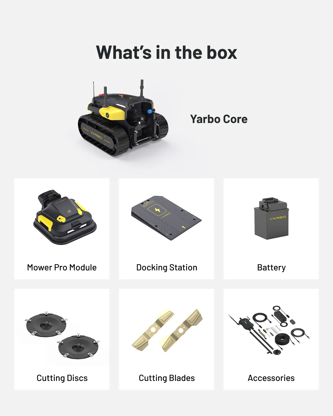 Yarbo Y40 Lawn Mower Pro | 6-Acre Robot Mower