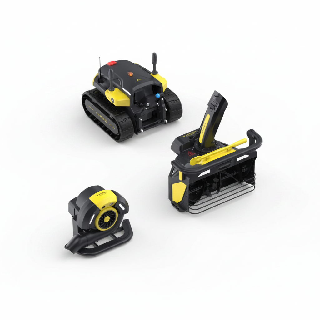 Y-Series Snow Blower + Leaf Blower configuration reference 1; Y-Series configuration reference