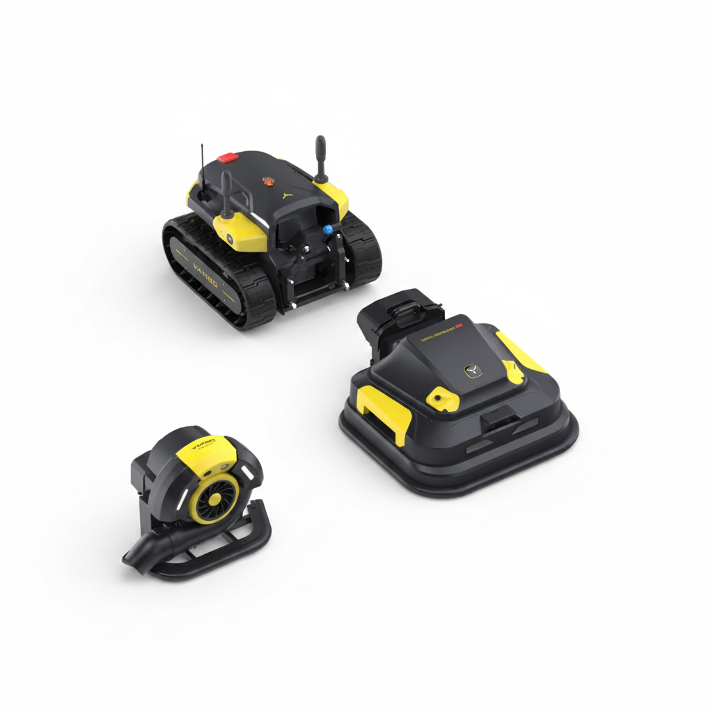 Y-Series Lawn Mower Pro + Leaf Blower configuration reference 1; Y-Series configuration reference