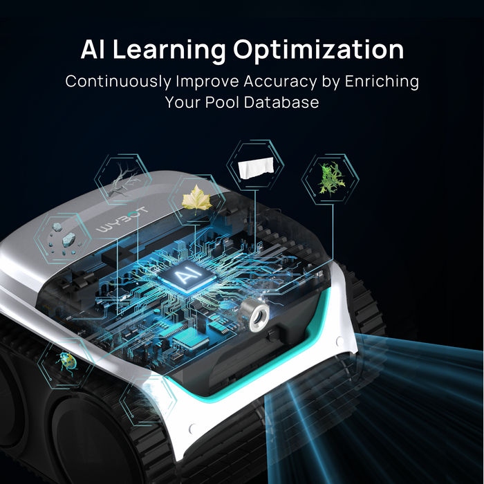 WYBOT C2 Vision Cordless Robotic Pool Cleaner