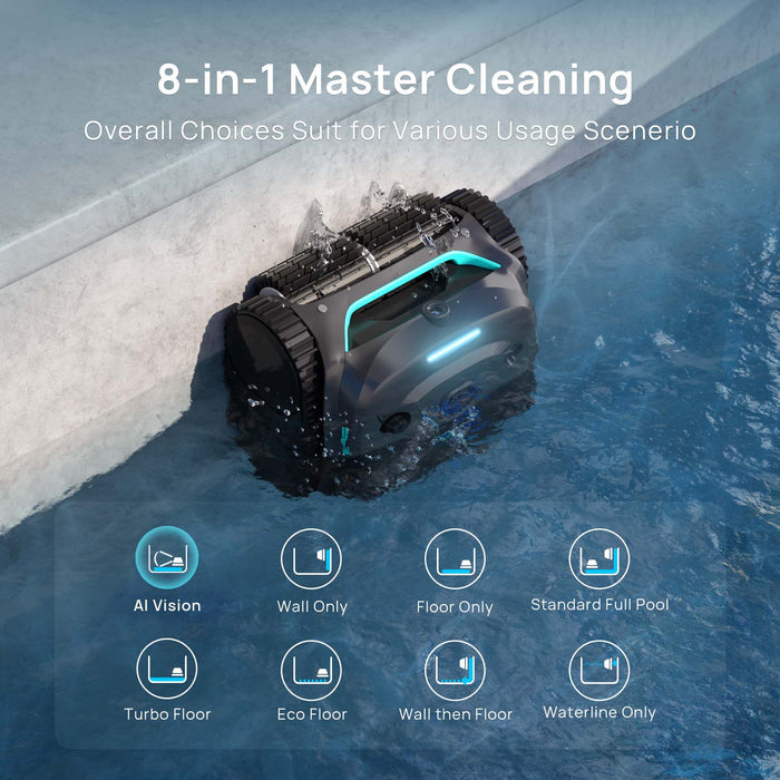 WYBOT C2 Vision Cordless Robotic Pool Cleaner
