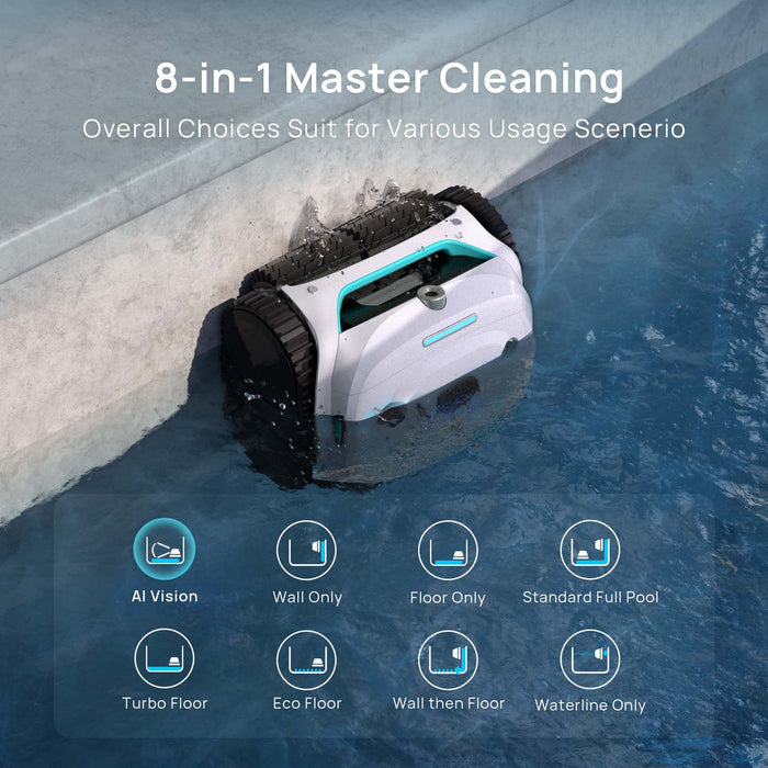 WYBOT C2 Vision Cordless Robotic Pool Cleaner