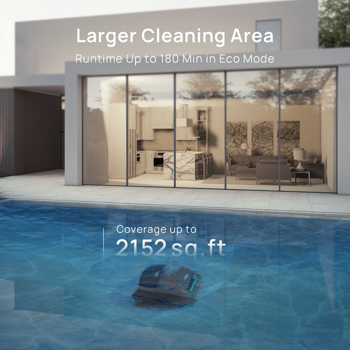 WYBOT C2 Vision Cordless Robotic Pool Cleaner