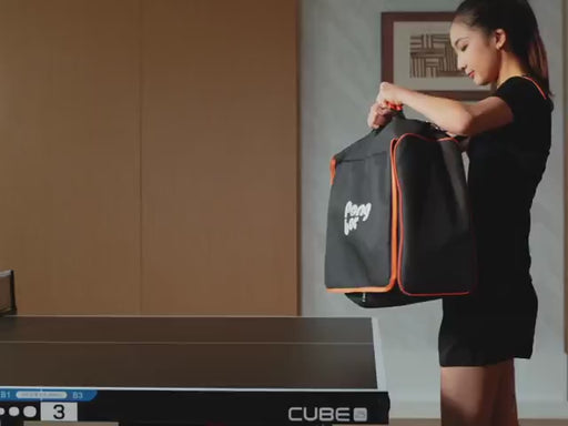Pongbot Nova S Pro table tennis robot video