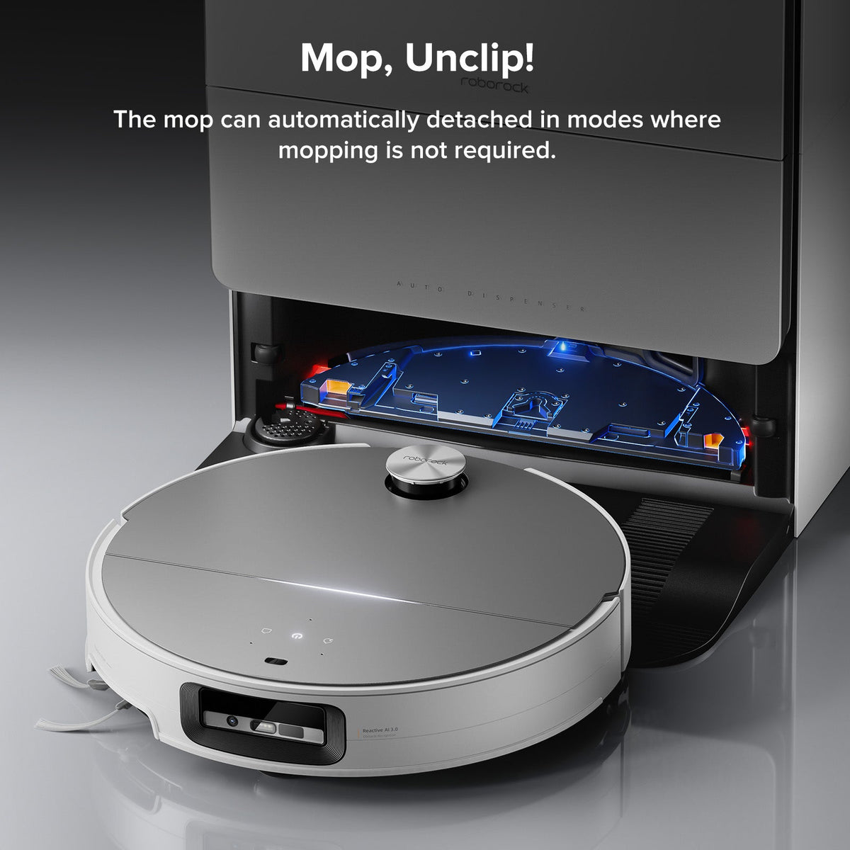 Roborock Saros 10 Robot Vacuum and Mop with Dual Anti-Tangle System