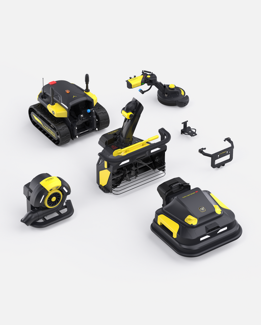 Yarbo Y40P Lawn Mower Pro + Snow Blower + Leaf Blower + Trimmer official Y40P configuration