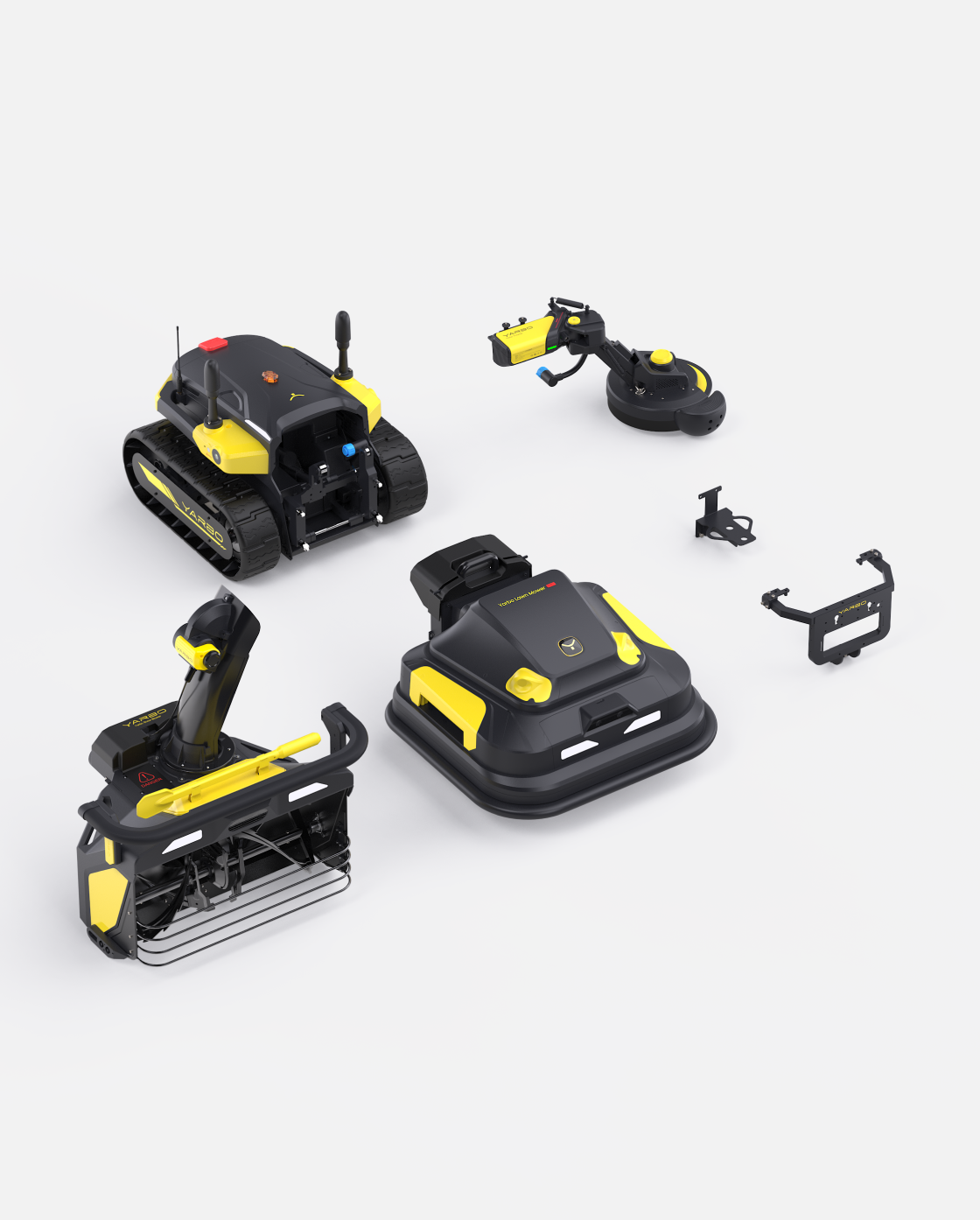 Yarbo Y40P Lawn Mower Pro + Snow Blower + Trimmer official Y40P configuration