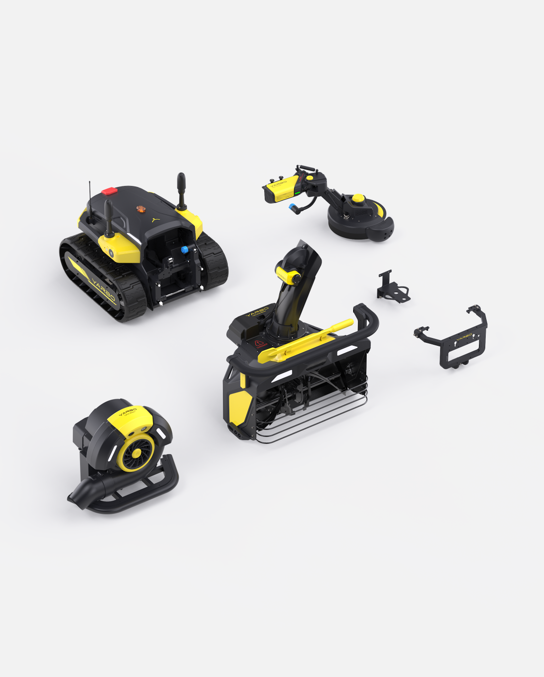 Yarbo Y40P Snow Blower + Leaf Blower + Trimmer official Y40P configuration