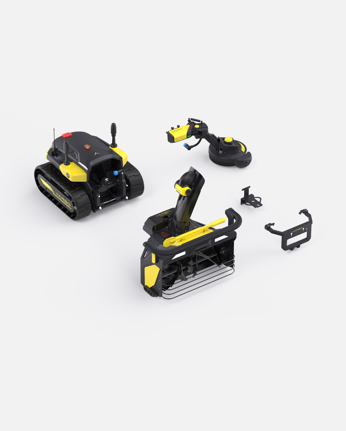 Yarbo Y40P Snow Blower + Trimmer official Y40P configuration